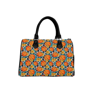 Flowers and Basketball Barrel Handbag