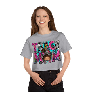 Track Mom Crop Shirt