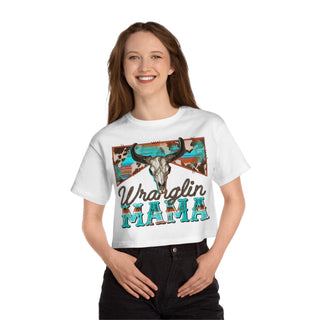 Wranglin Mama Crop Shirt