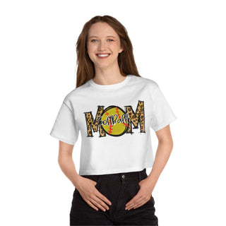 Softball Mom Cropped TShirt for Women