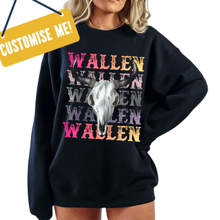 Personalized Country Sweatshirt for Women - Change to your favorite star!