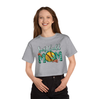 Softball Mom Crop Shirt