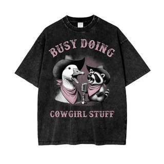 Busy Doing Cowgirl Stuff Shirts