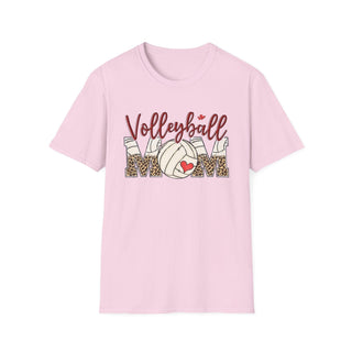 Cute Yellow Volleyball Mom Shirt