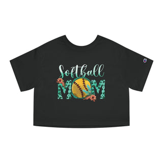 Softball Mom Crop Shirt