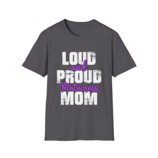 Loud And Proud Motocross Mom TShirt