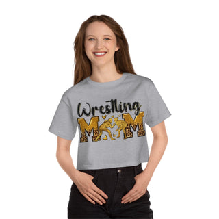 Wrestling Mom Crop Shirt