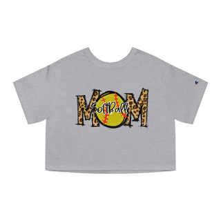 Softball Mom Cropped TShirt for Women