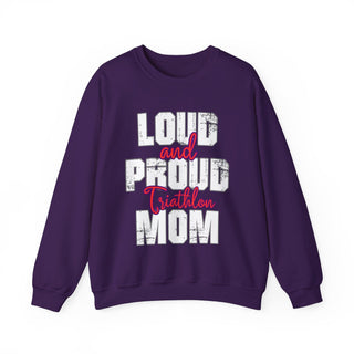 Triathlon Mom Loud And Proud Sweatshirt