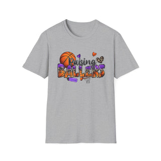 Raising Basketball Ballers Mom Shirt