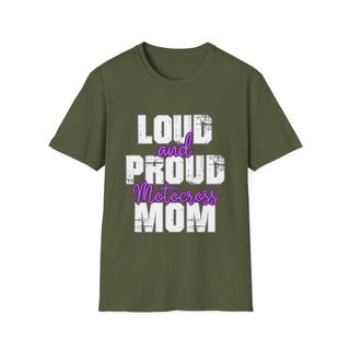 Loud And Proud Motocross Mom TShirt