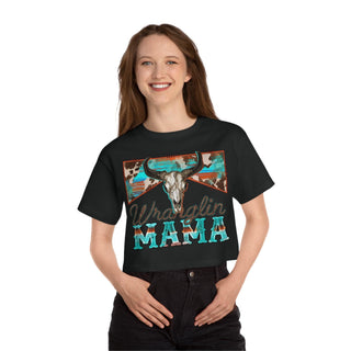 Wranglin Mama Crop Shirt