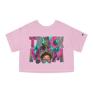 Track Mom Racing Crop Shirt