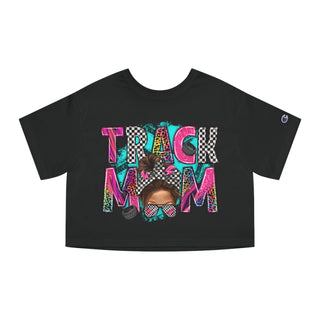 Track Mom Crop Shirt