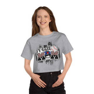 Tball Mom Cropped TShirt for Women