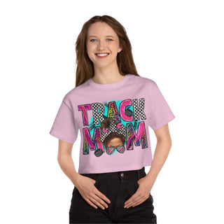 Track Mom Crop Shirt