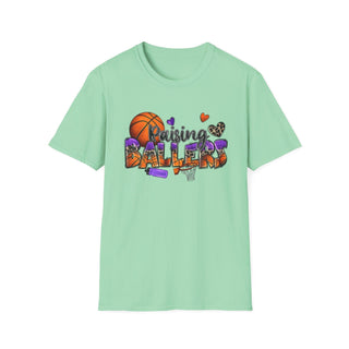 Raising Basketball Ballers Mom Shirt