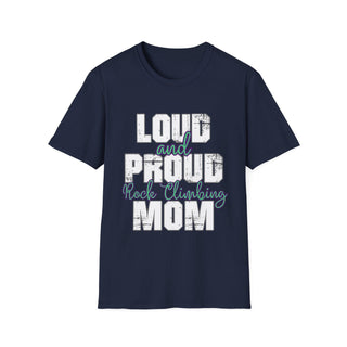 Loud And Proud Rock Climbing Mom TShirt