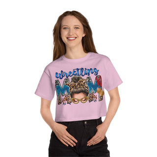 Wrestling Mom Crop Shirt