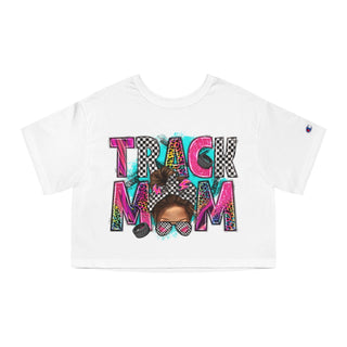 Track Mom Crop Shirt