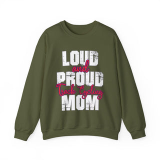 Track Cycling Mom Loud And Proud Sweatshirt