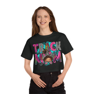 Track Mom Crop Shirt