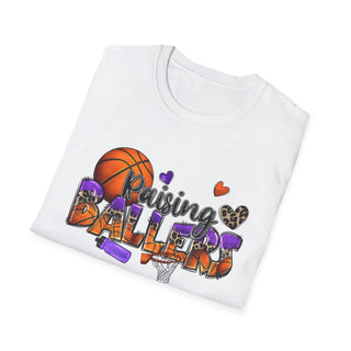 Raising Basketball Ballers Mom Shirt