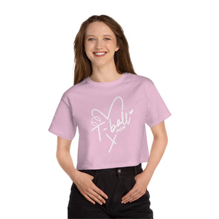 Tball Mom Cropped TShirt for Women