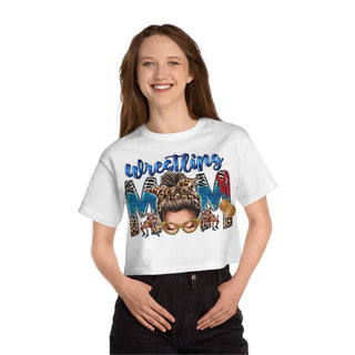 Wrestling Mom Crop Shirt