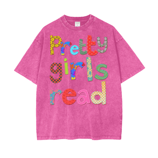 Pretty Girls Read  Shirt in Oversized Style - Bookish Shirts