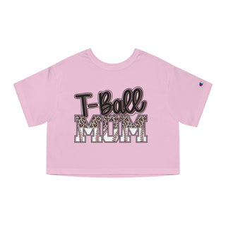 Tball Mom Cropped TShirt for Women