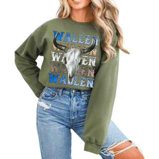 Personalized Country Sweatshirt for Women - Change to your favorite star!