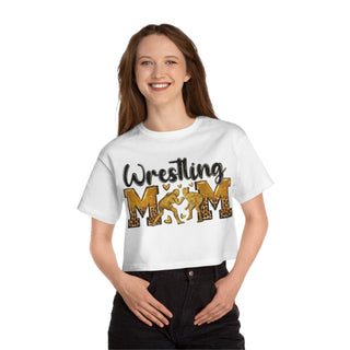 Wrestling Mom Crop Shirt