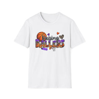 Raising Basketball Ballers Mom Shirt