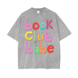 Book Club Babe Shirt in Oversized Style - Bookish Shirts