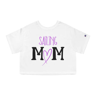 Sailing Mom Cropped TShirt for Women