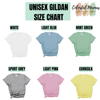 the unisex gilan size chart