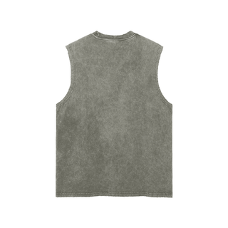 It Is What It Is Acid Wash Tank Top - Funny Raccoon Tanktop