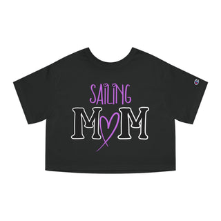 Sailing Mom Cropped TShirt for Women