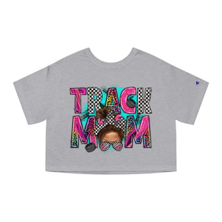 Track Mom Crop Shirt