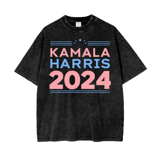 Pink Kamala Harris Oversized Shirt