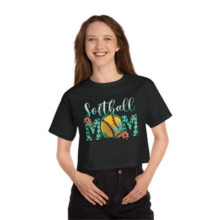 Softball Mom Crop Shirt