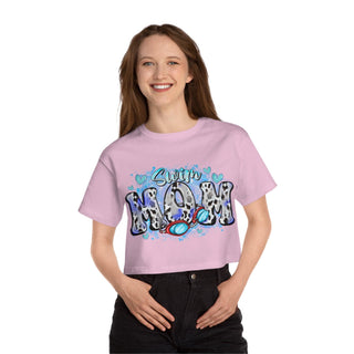 Swimming Mom Crop Shirt