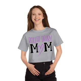 Roller Derby Cropped TShirt for Women