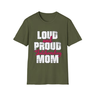 Loud And Proud Skateboarding Mom TShirt