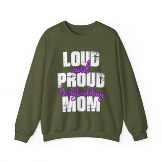 Women's Bodybuilding Mom Loud And Proud Sweatshirt