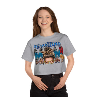 Wrestling Mom Crop Shirt