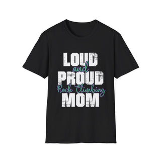 Loud And Proud Rock Climbing Mom TShirt