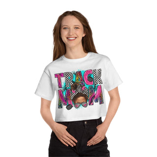 Track Mom Crop Shirt