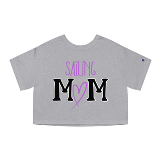 Sailing Mom Cropped TShirt for Women